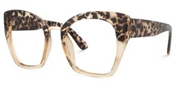 Denis Gris tortoire Cat-eye lunettes2