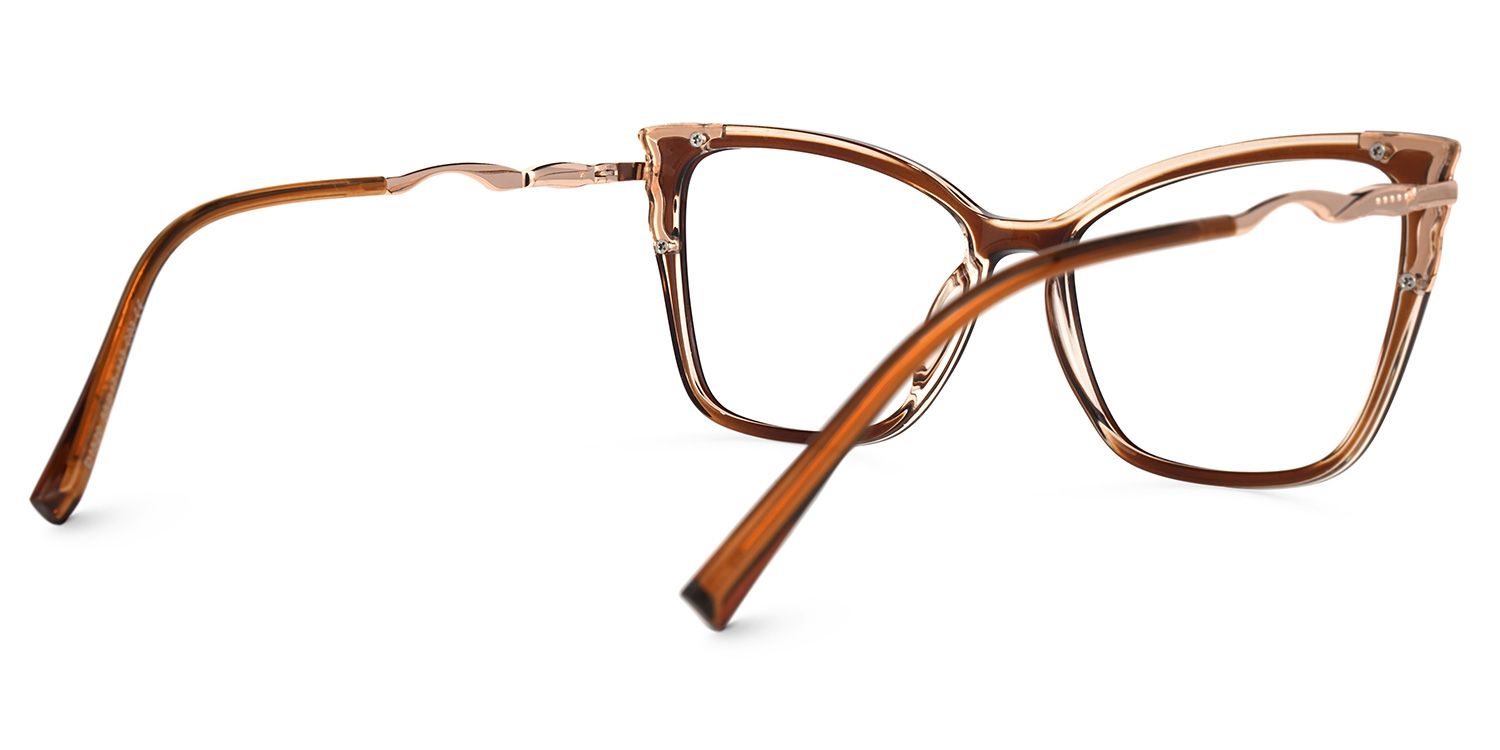 Becky Marron Cateye Lunettes2
