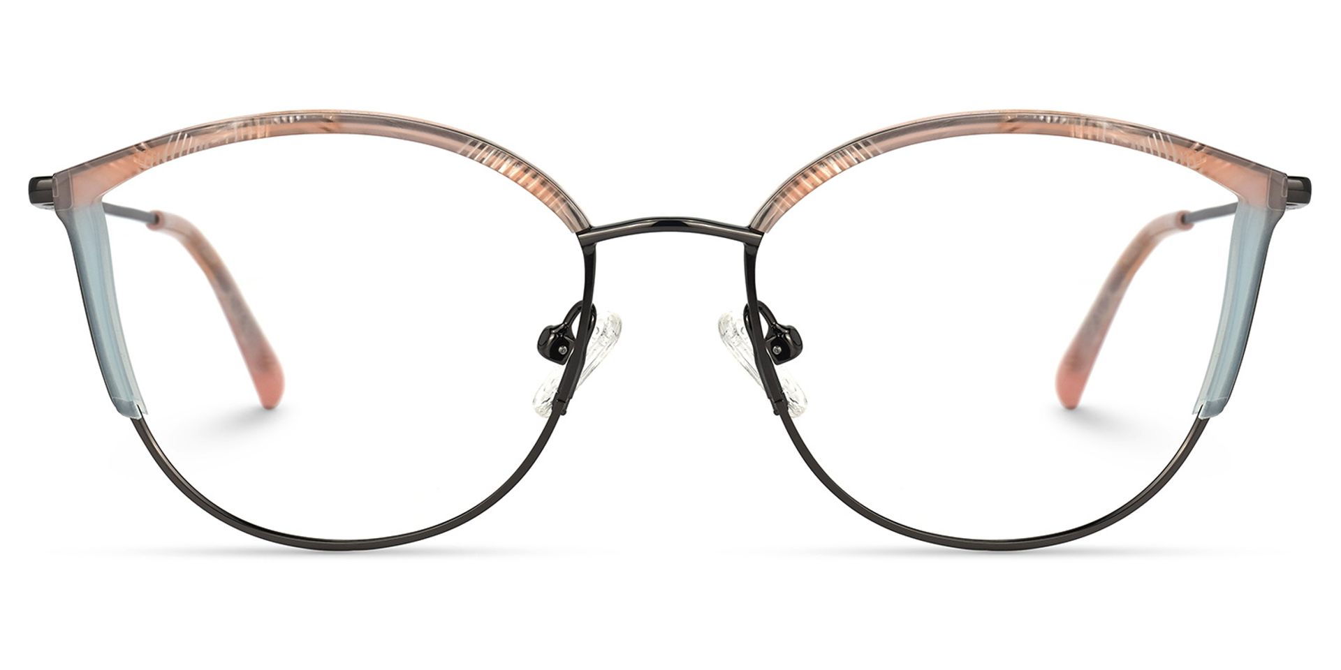 Agatha Orange Floral Cateye Lunettes0