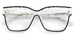 Zerica Cristal Carré lunettes1