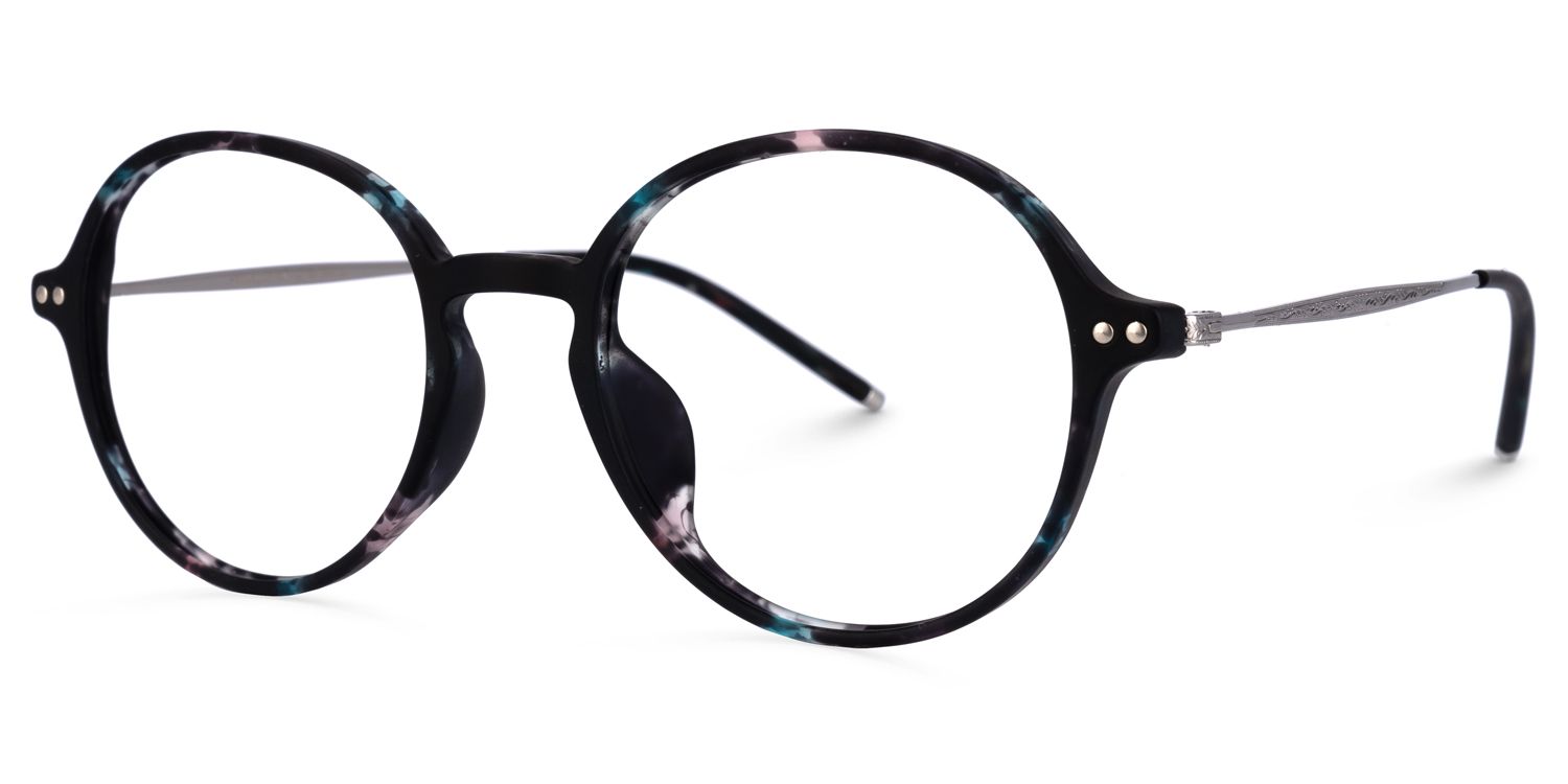 Gallagher Noir Tortue Ronde Lunettes1