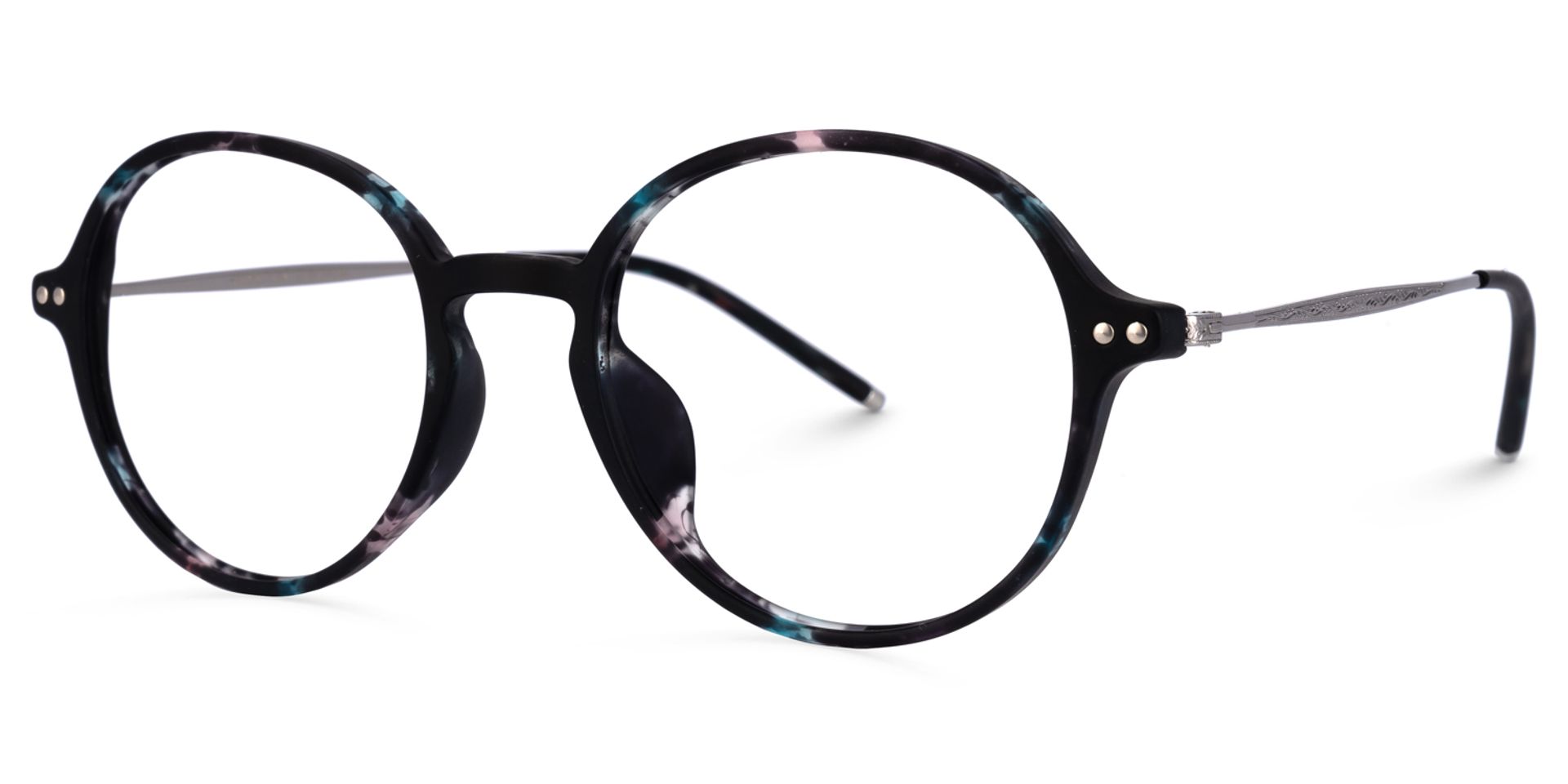 Gallagher Noir Tortue Ronde Lunettes1