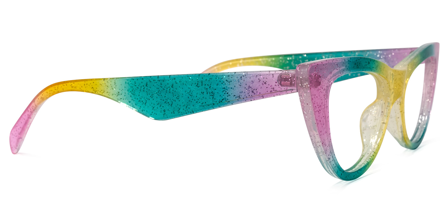Harding Arc-en-ciel Cateye Lunettes4