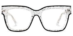 Zerica Cristal Carré lunettes0