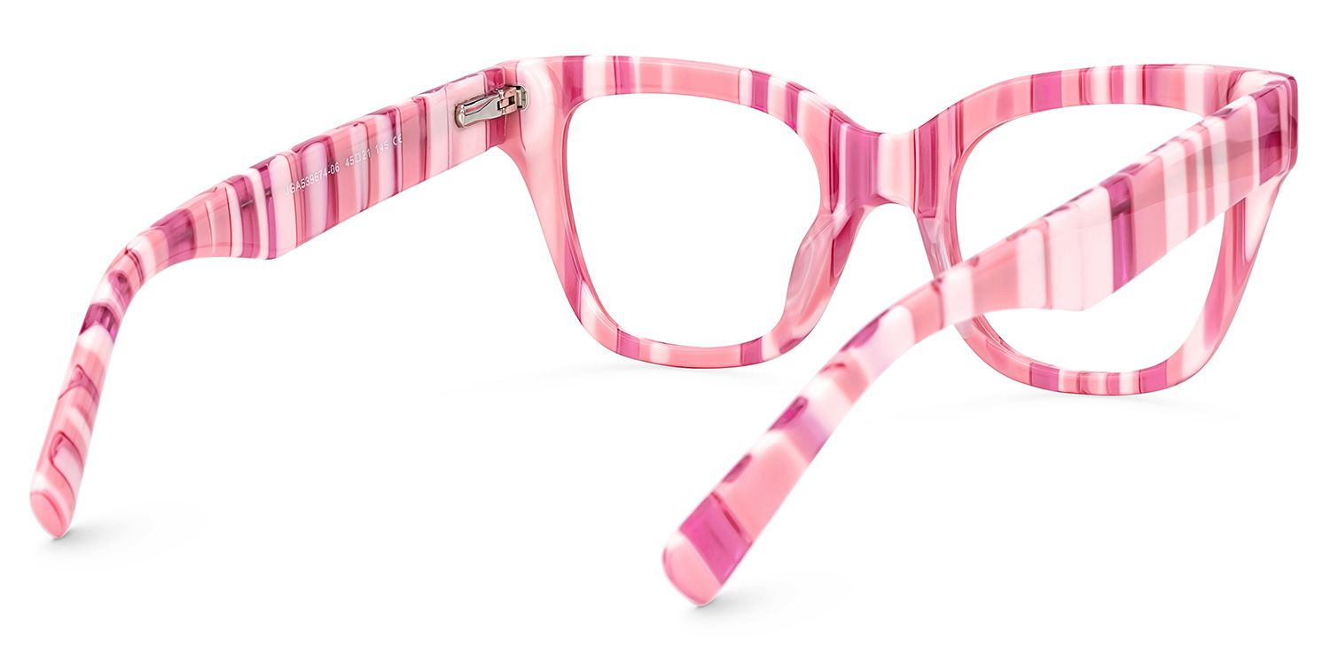 Nereyda Rose Bonbons Lunettes Bubblegum | Zeelool Optique4