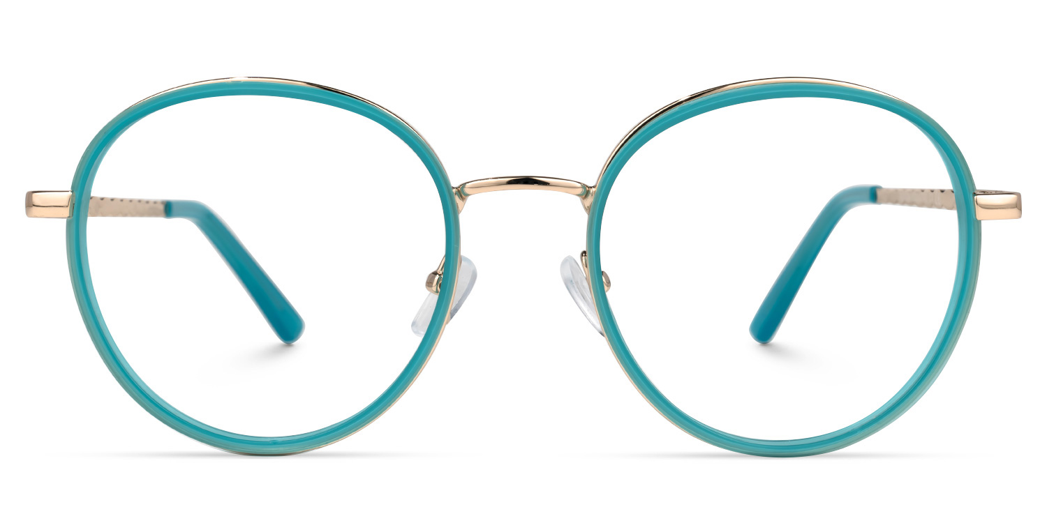 Betts Bleue Ronde Lunettes0