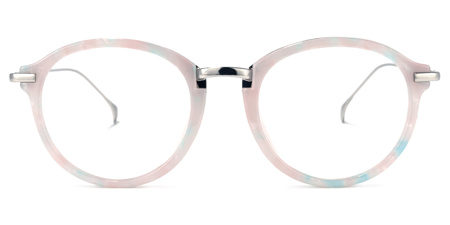 Waino Rose Tortue Ronde Lunettes0