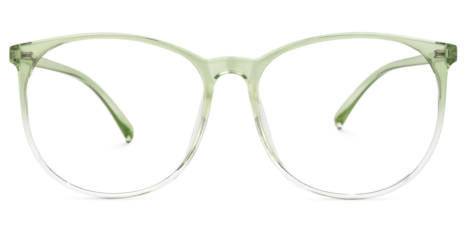 Alma Vert Cristal Ronde Lunettes0