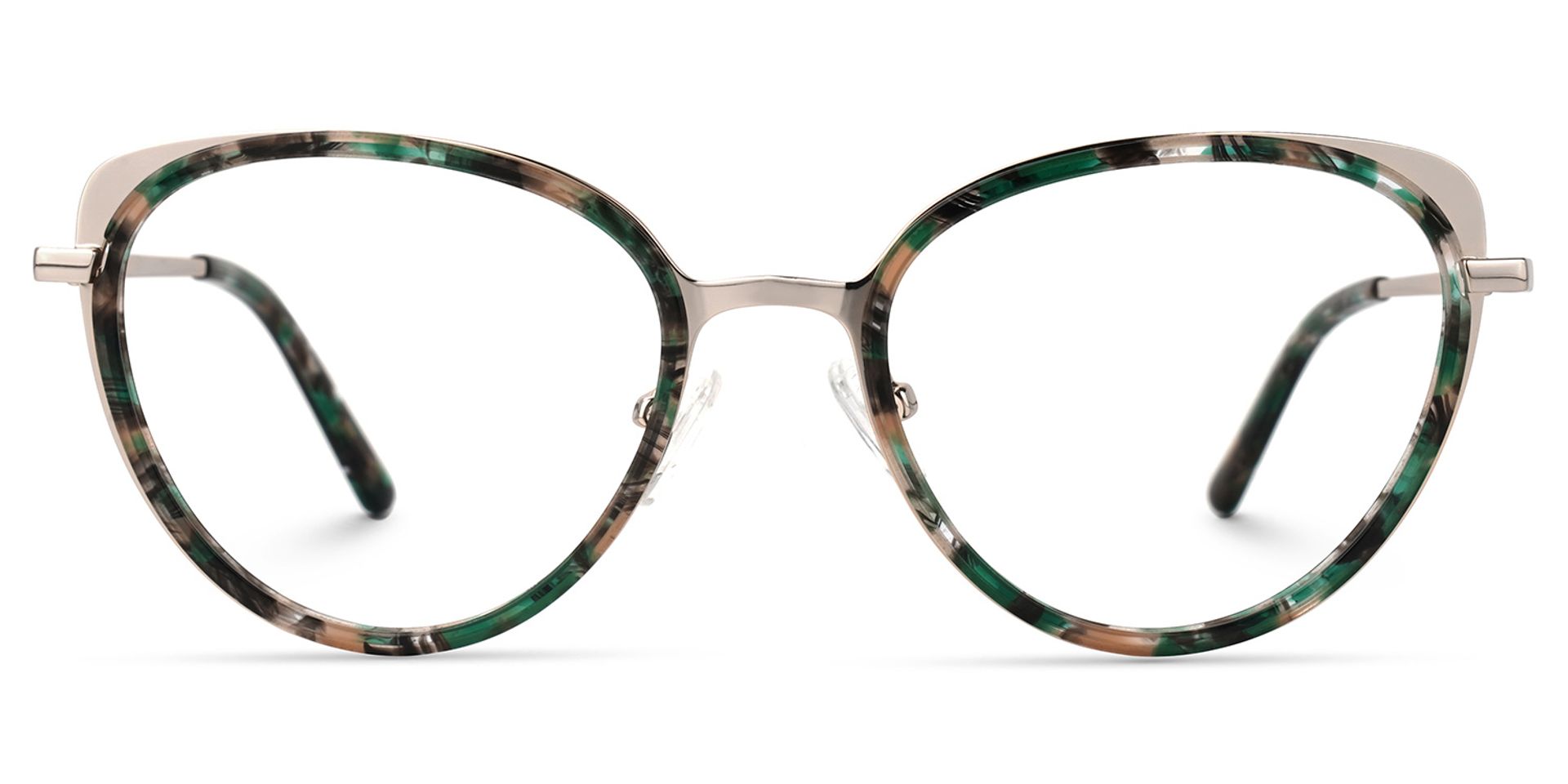 Vanesa Vert Tortue Cateye Lunettes0