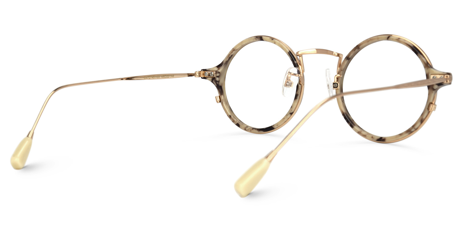 Hadassah Lunettes rondes jaunes 3