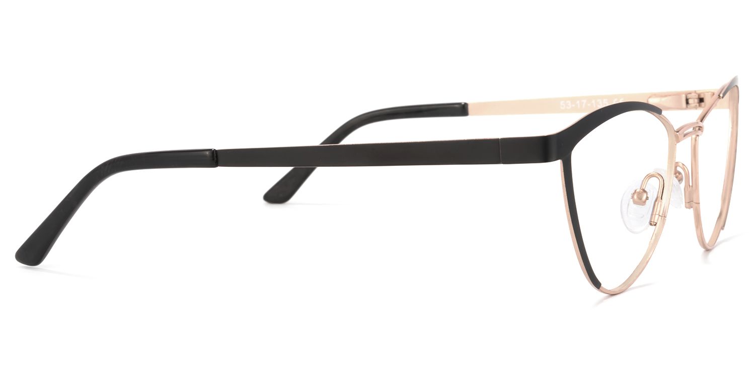 Sydney Noir Cateye Lunettes3