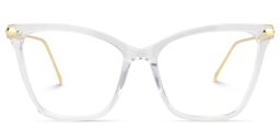 Hilary Cristal Papillon lunettes0