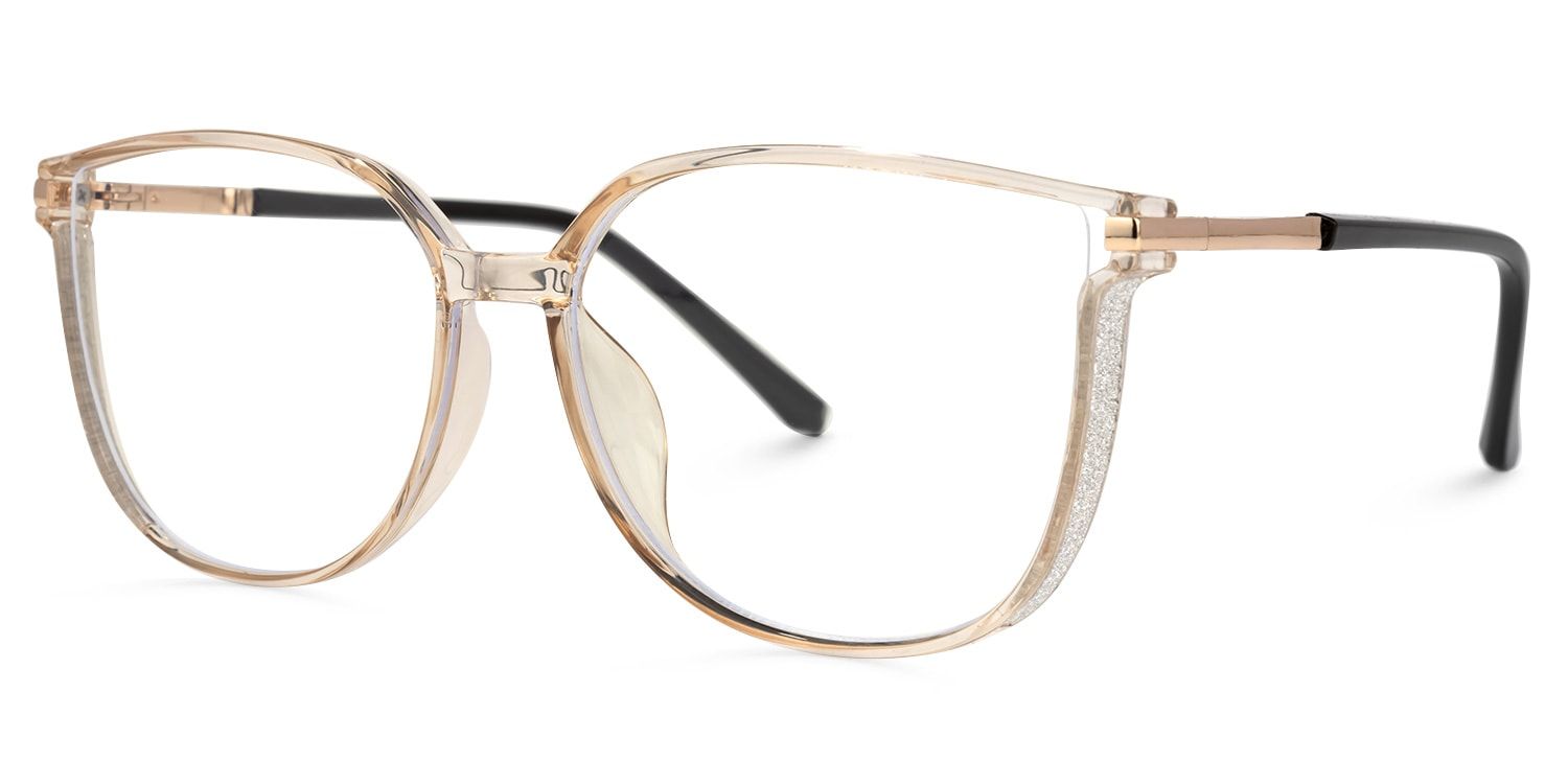Annalisa Beige Carré Lunettes2