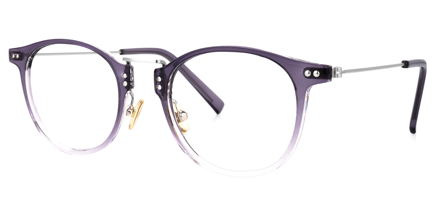 Seville Violet Ronde Lunettes1
