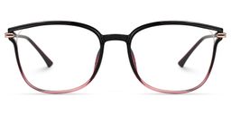 Mander Noir Carré lunettes0