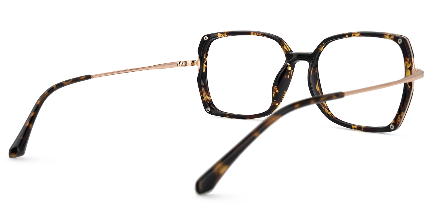 Quany Lunettes Carrés Tortue3