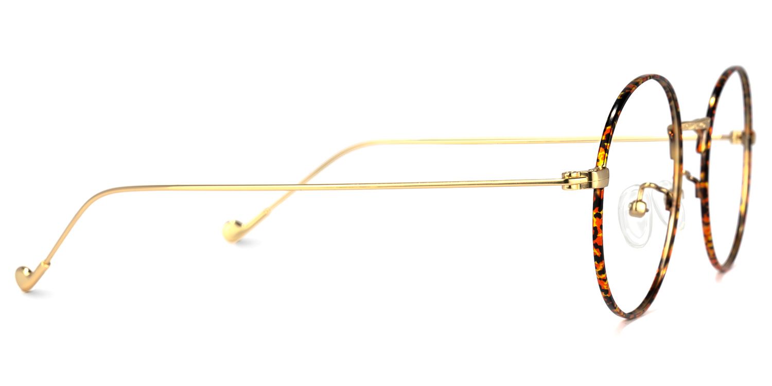 Fainche Lunettes rondes Tortoise2