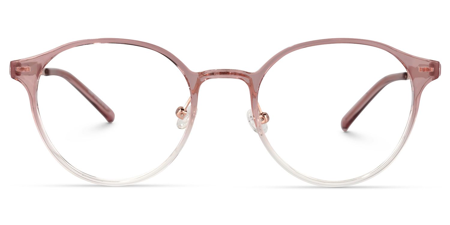 Laszlo Lunettes rondes en cristal Marron0