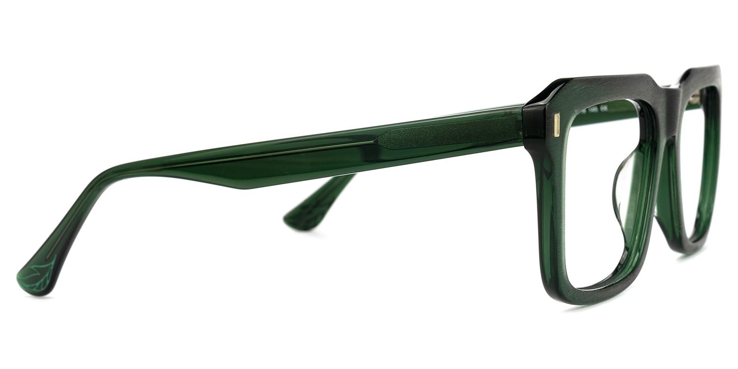 Haines Vert Carré Lunettes2