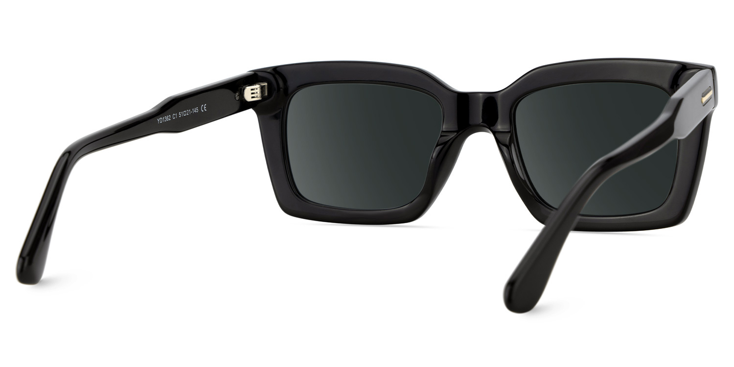 Solana Noir Rectangle Solaires4