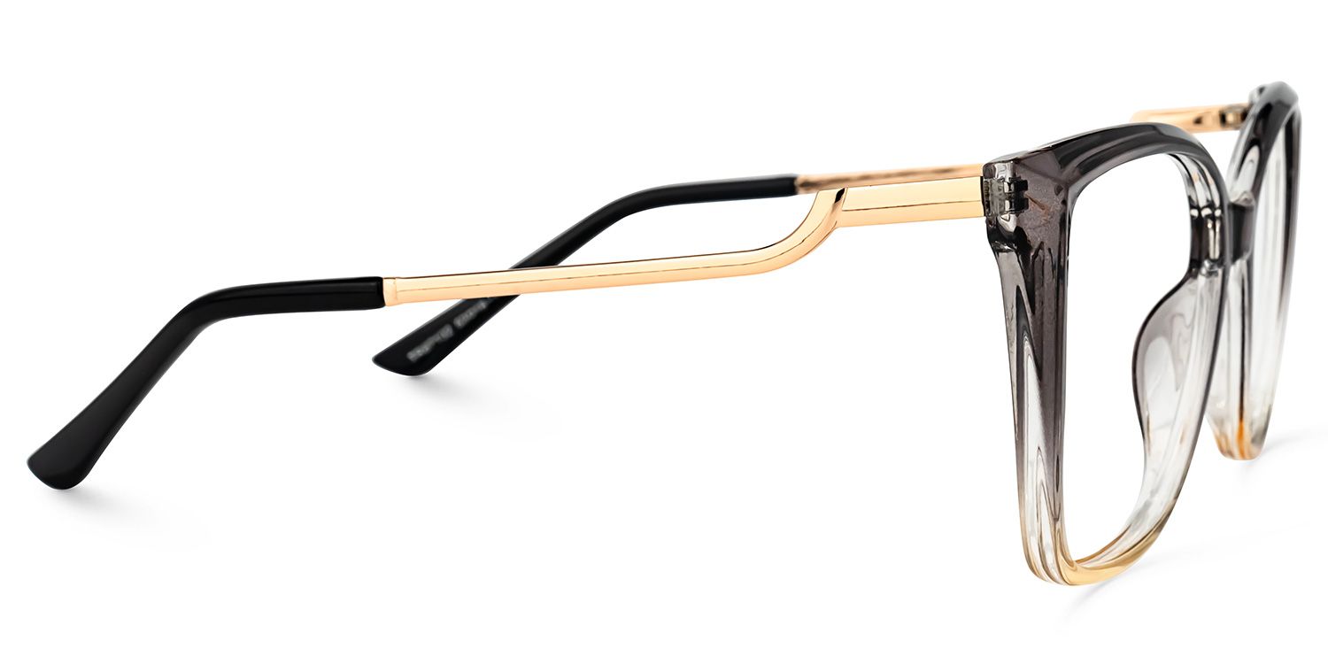 Shawnie Gris Carré Lunettes3