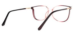 Annalisa Rouge Carré lunettes3