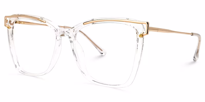 Krystle Cristal Carré Lunettes1