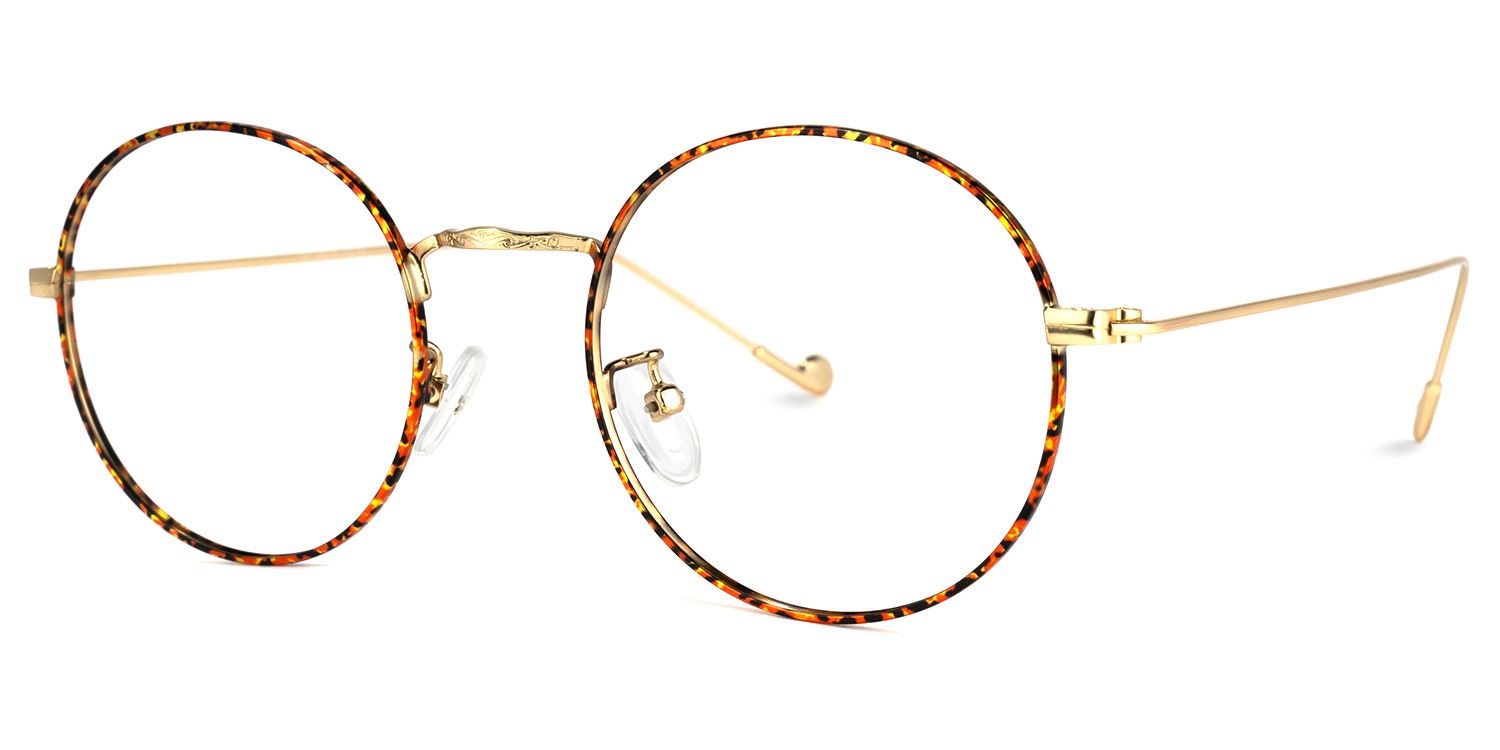 Fainche Lunettes rondes Tortoise1