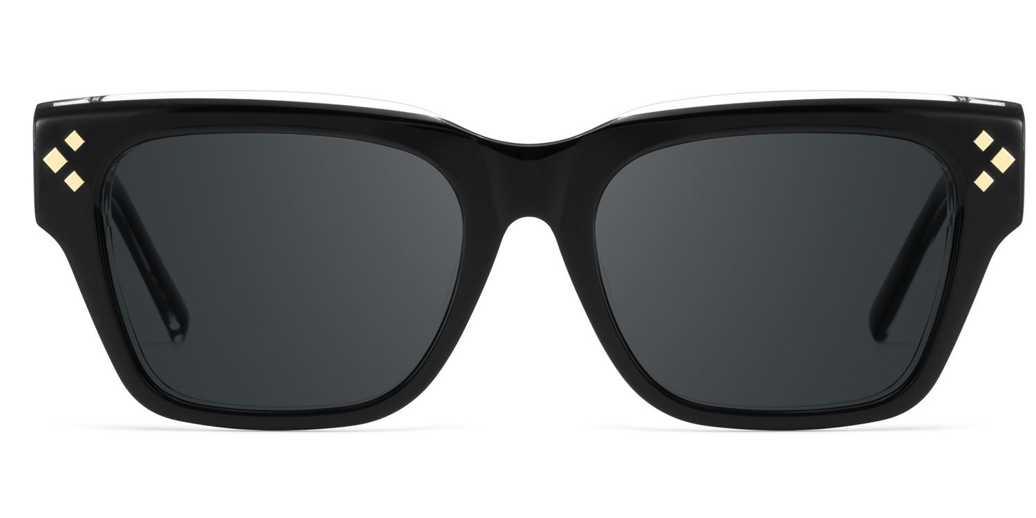 Marlowe Noir Rectangle Solaires0
