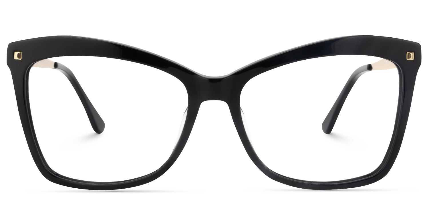 Isaebella Noir Papillon Lunettes0