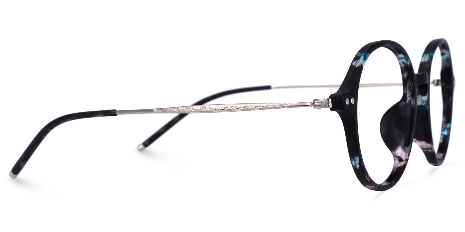 Gallagher Noir Tortue Ronde Lunettes2