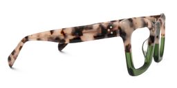 Benitez Bicolore Carré lunettes2