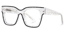 Zerica Cristal Carré lunettes2