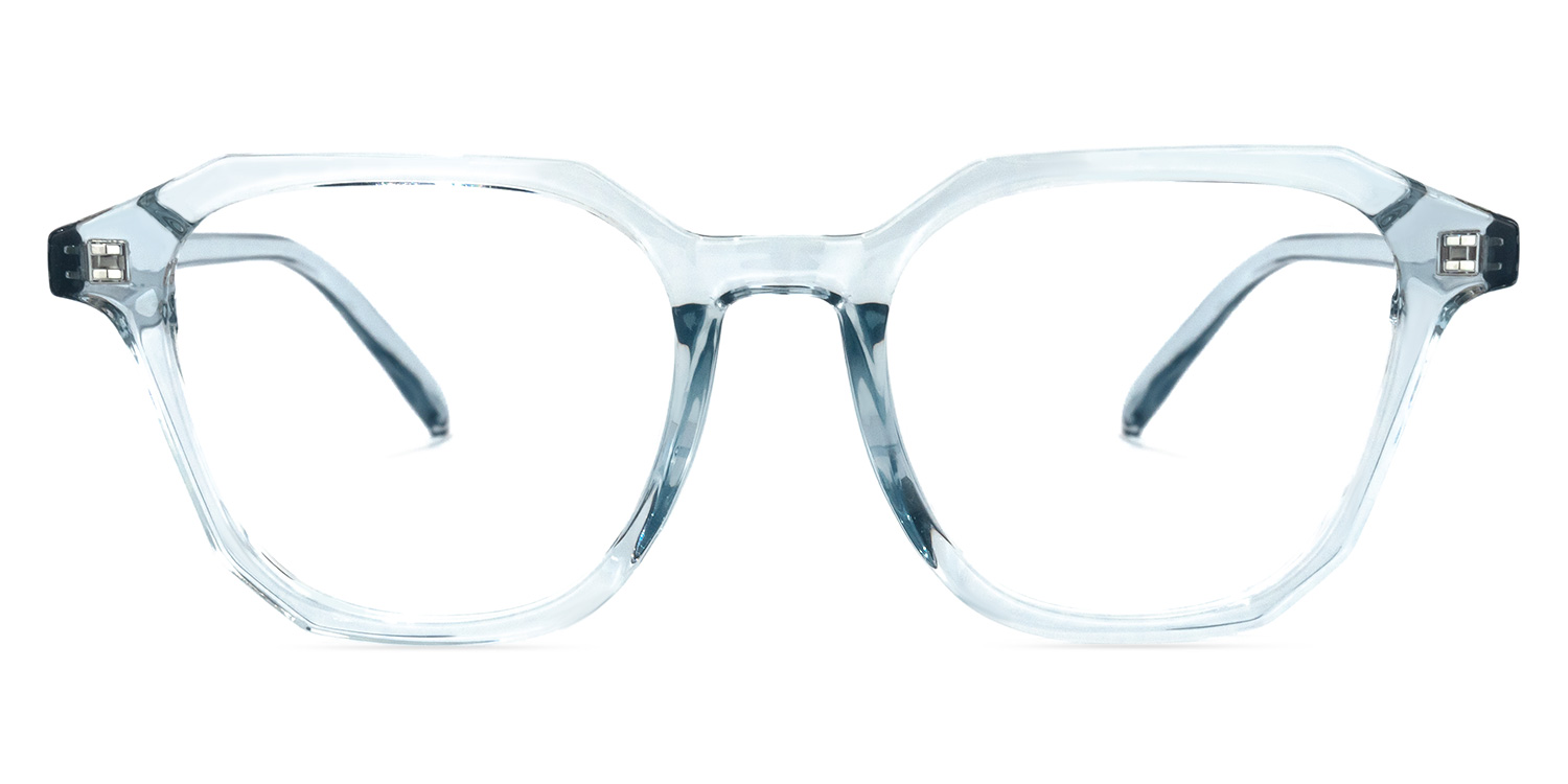 Preston Lunettes carrées bleu clair 0