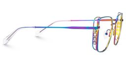 Jamison Irisé Carré lunettes2