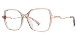 Rendon Beige Carré lunettes1