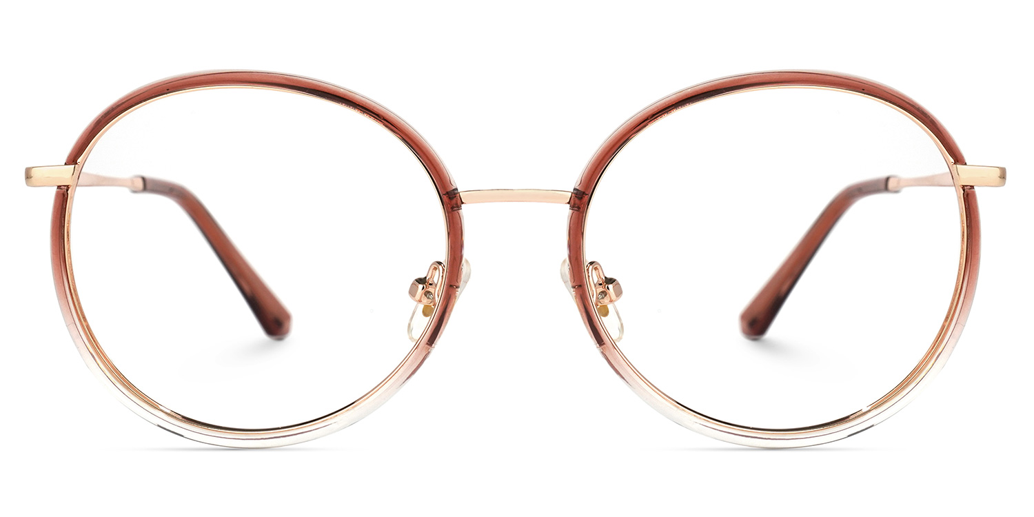 Patricia Rouge Cristal Ronde Lunettes0