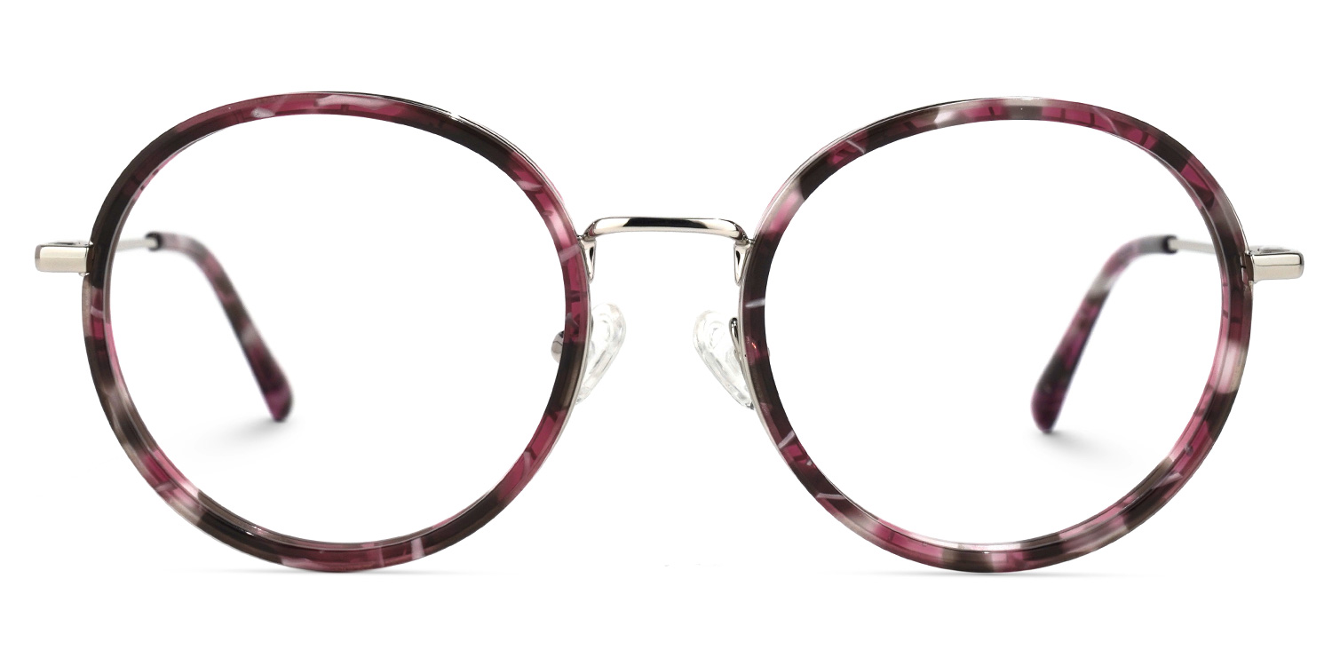 Allison Rouge Tortue Ronde Lunettes0