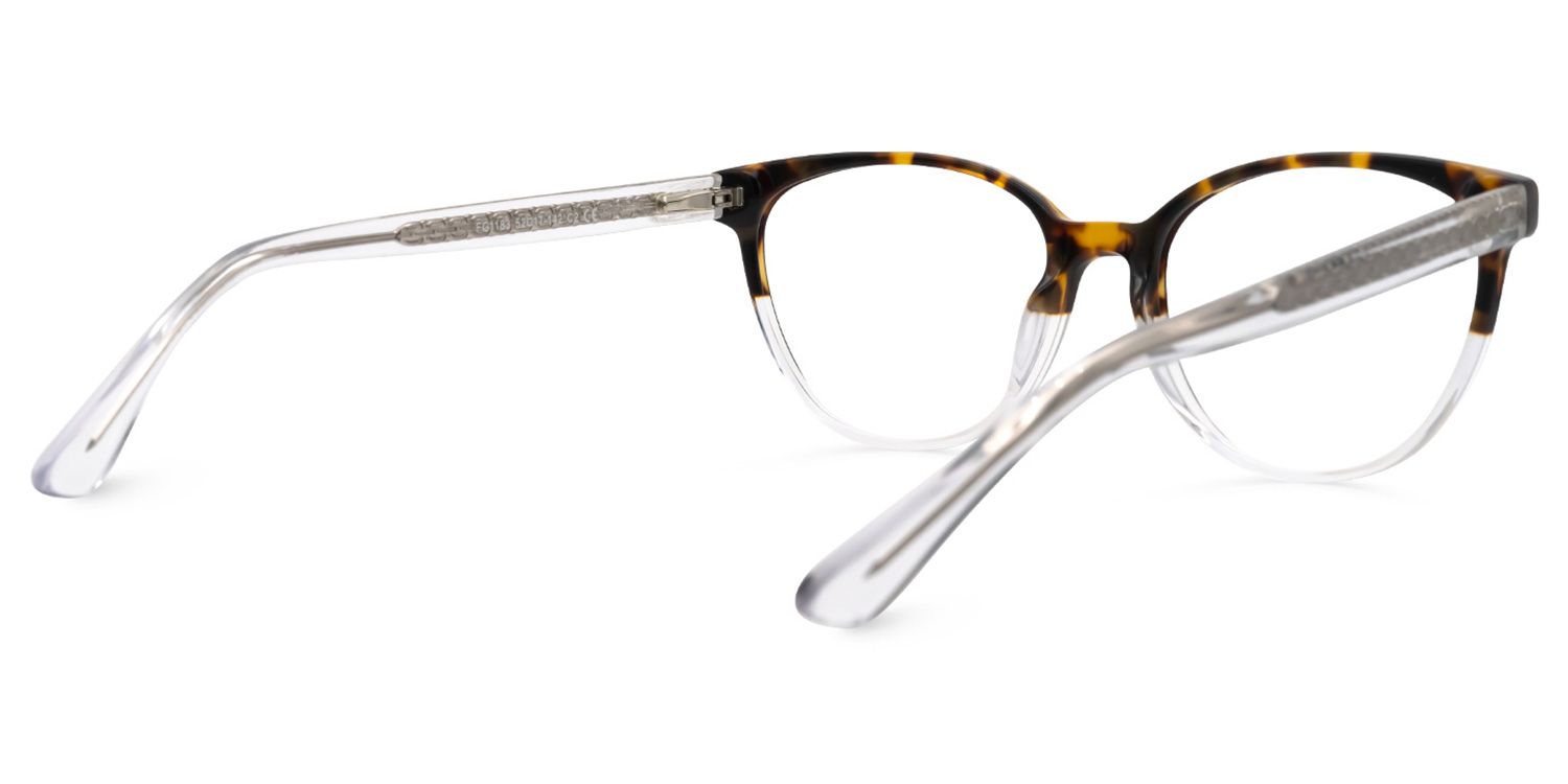 Felesa Marron Tourtue Cateye Lunettes3