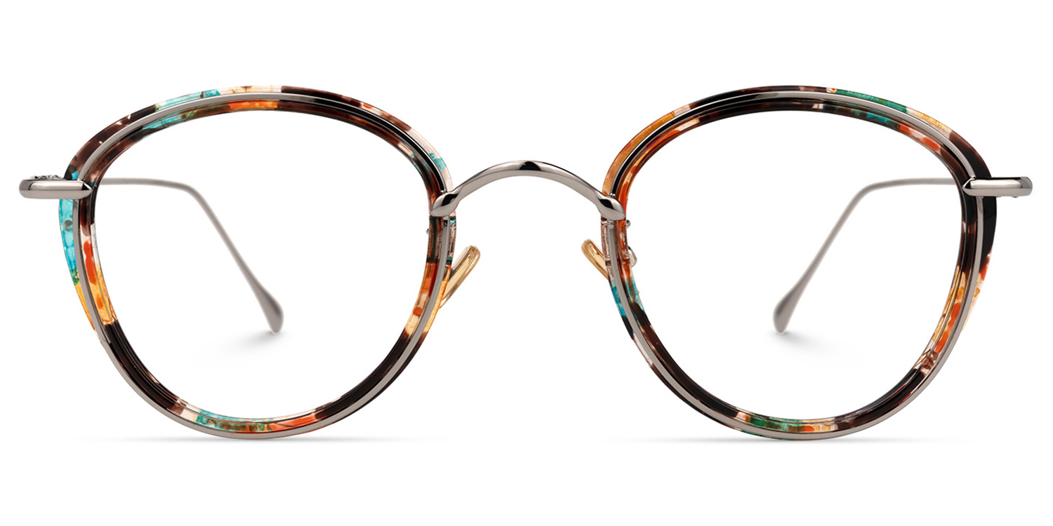 Clementine Lunettes rondes Tortoise0