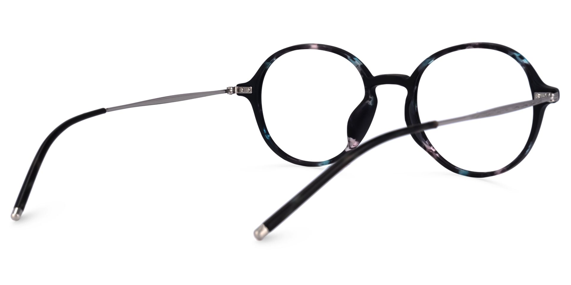 Gallagher Noir Tortue Ronde Lunettes3