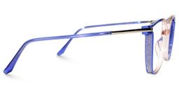 Rodz Bleu-Rose Carré lunettes2
