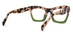 Benitez Bicolore Carré lunettes3