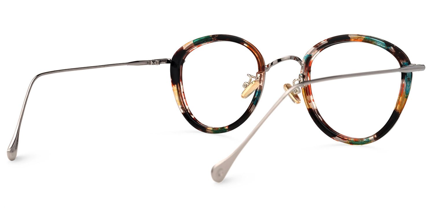 Clementine Lunettes rondes Tortoise3