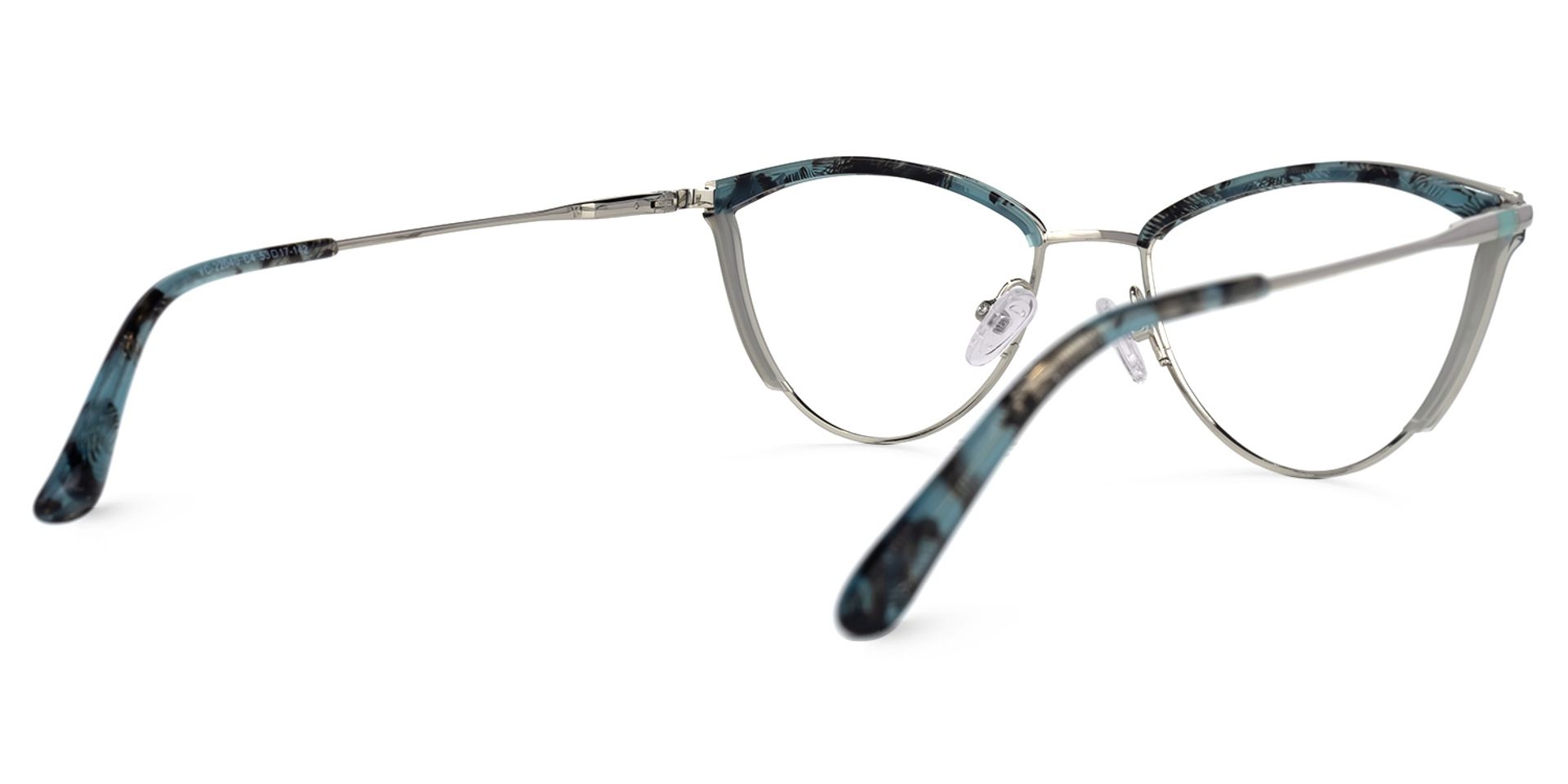 Annett Bleue Floral Cateye Lunettes2