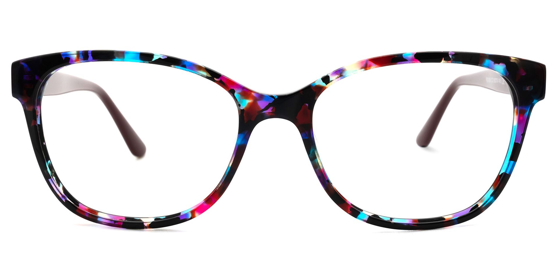 Okes Floral Rectangle Lunettes0