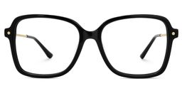 Monica Noir Carré lunettes0