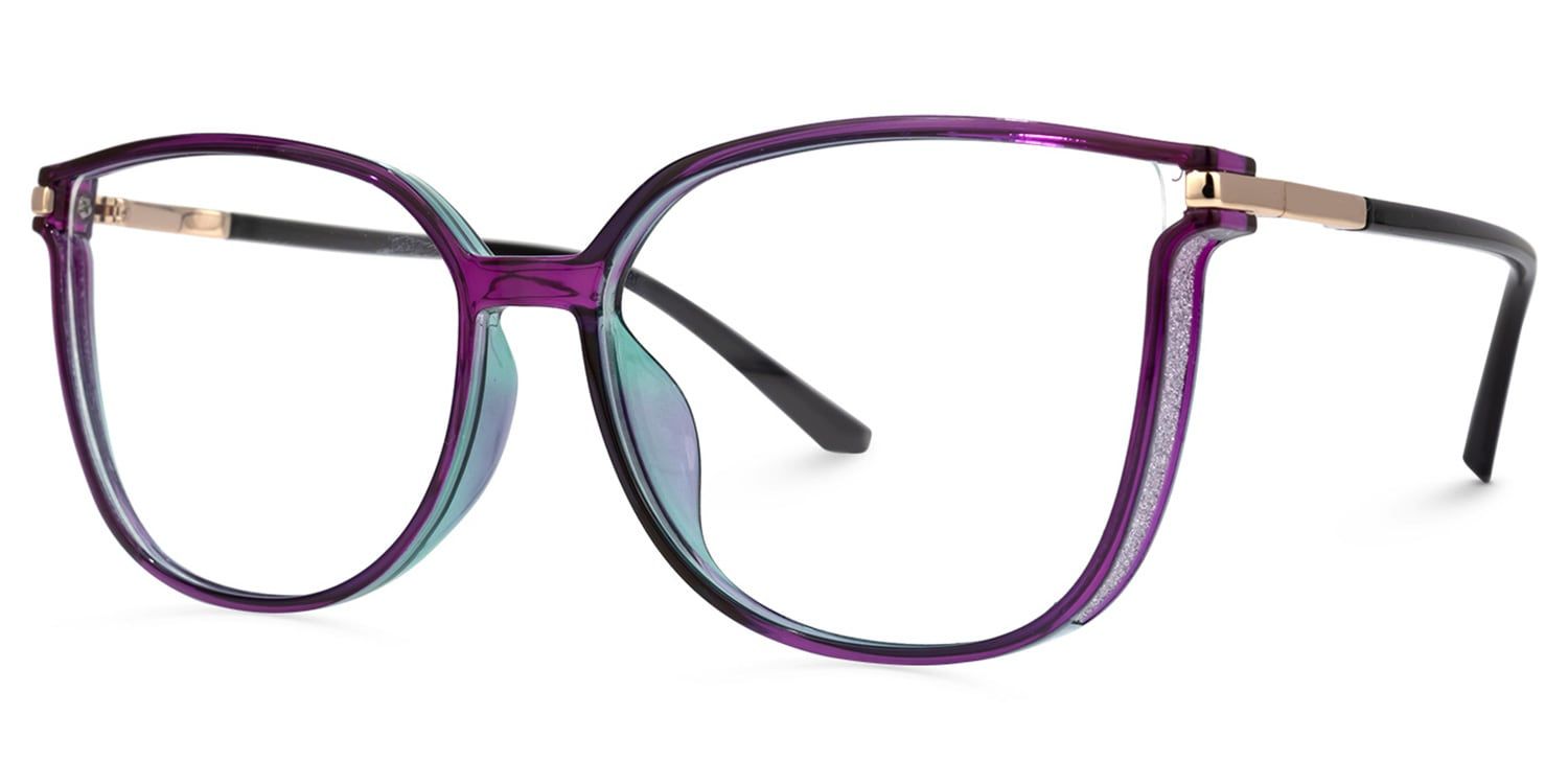 Rodz Violet Carré Lunettes1