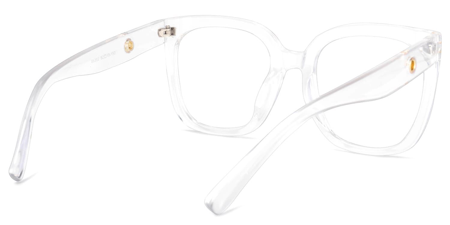 Ebony Cristal Carré Lunettes4