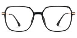 Betsey Noir Carré lunettes0